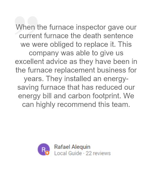 second testimonial section for heating companies